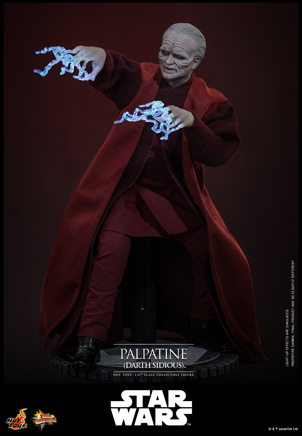 Pre-Order -  Star Wars: Revenge of the Sith MMS805 Palpatine (Darth Sidious) 1/6th Scale Collectible Figure