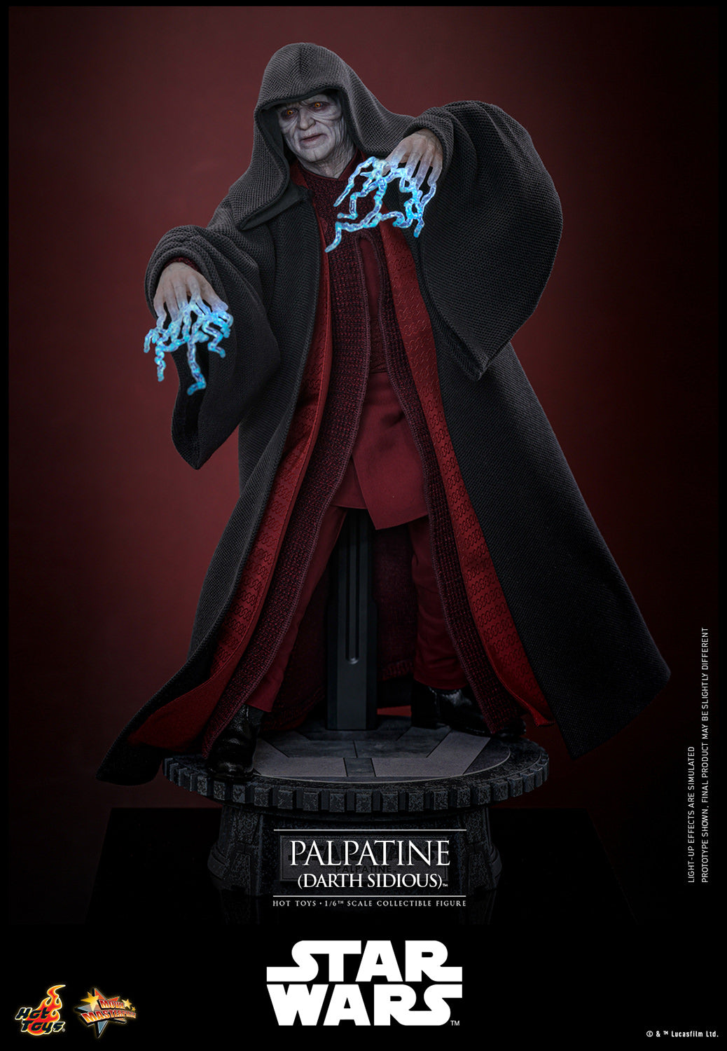 Pre-Order -  Star Wars: Revenge of the Sith MMS805 Palpatine (Darth Sidious) 1/6th Scale Collectible Figure
