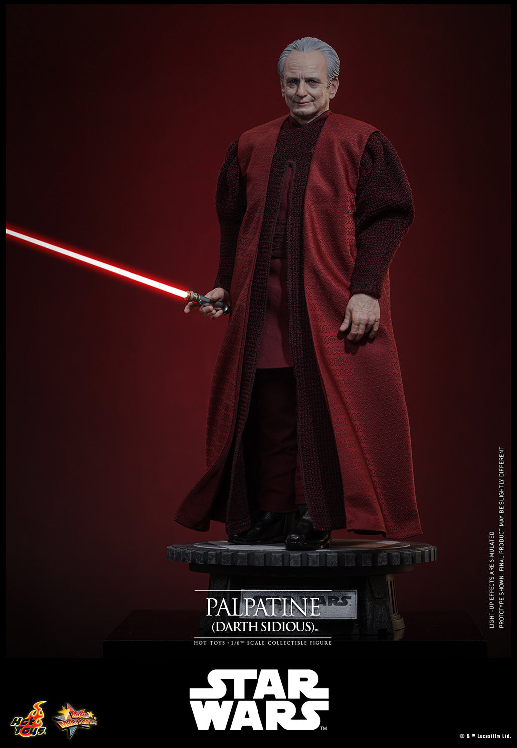 Pre-Order -  Star Wars: Revenge of the Sith MMS805 Palpatine (Darth Sidious) 1/6th Scale Collectible Figure