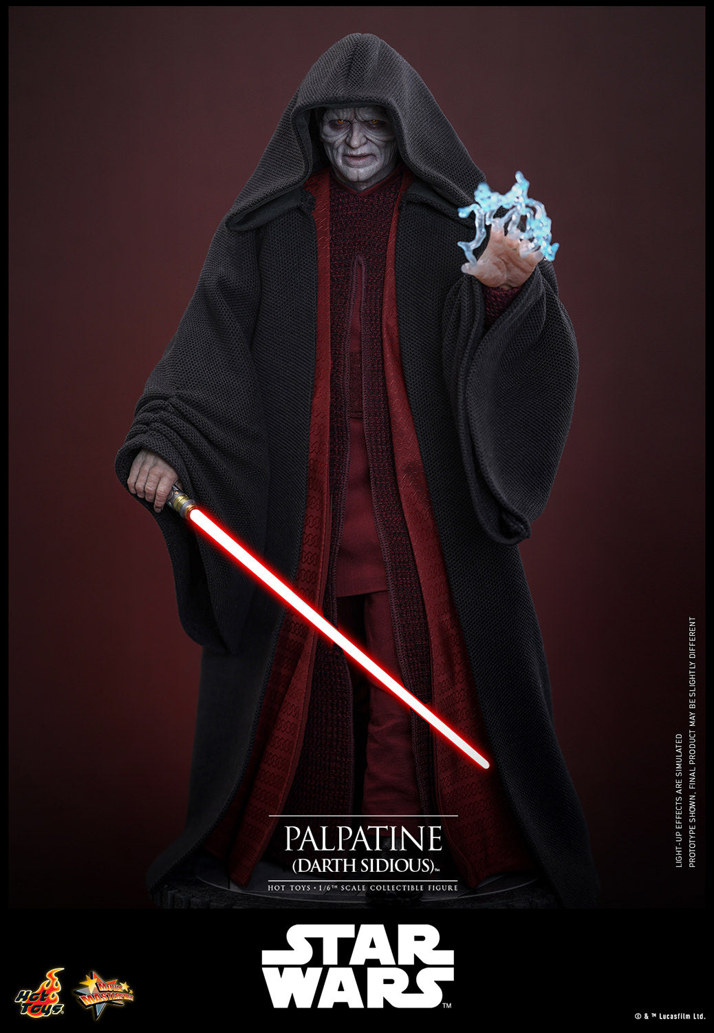 Pre-Order -  Star Wars: Revenge of the Sith MMS805 Palpatine (Darth Sidious) 1/6th Scale Collectible Figure