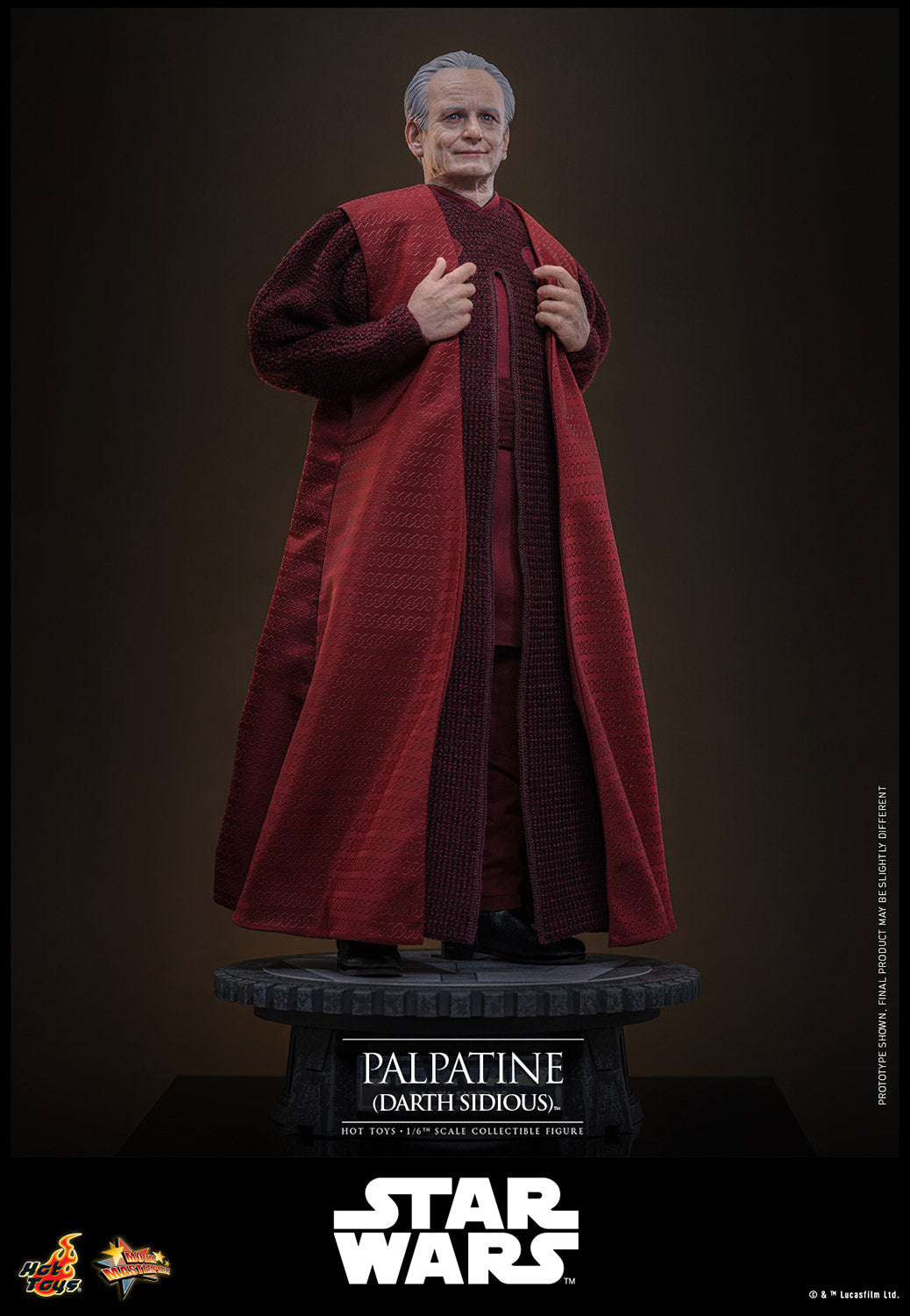 Pre-Order -  Star Wars: Revenge of the Sith MMS805 Palpatine (Darth Sidious) 1/6th Scale Collectible Figure