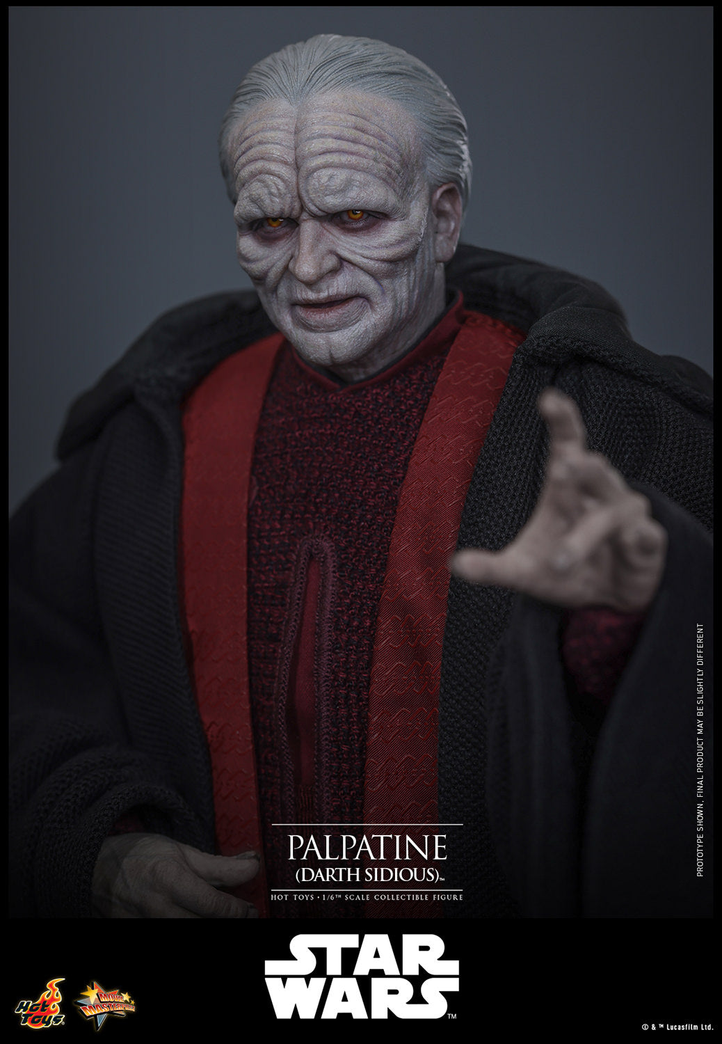 Pre-Order -  Star Wars: Revenge of the Sith MMS805 Palpatine (Darth Sidious) 1/6th Scale Collectible Figure