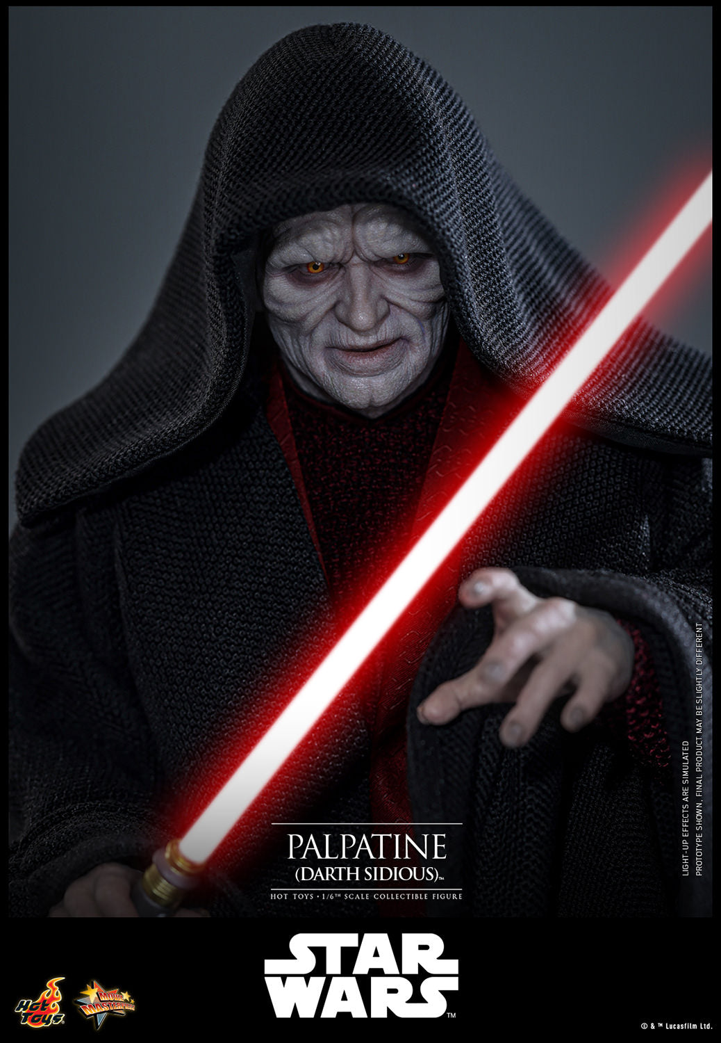 Pre-Order -  Star Wars: Revenge of the Sith MMS805 Palpatine (Darth Sidious) 1/6th Scale Collectible Figure