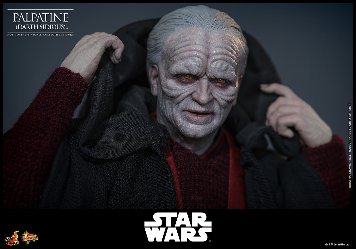 Pre-Order -  Star Wars: Revenge of the Sith MMS805 Palpatine (Darth Sidious) 1/6th Scale Collectible Figure
