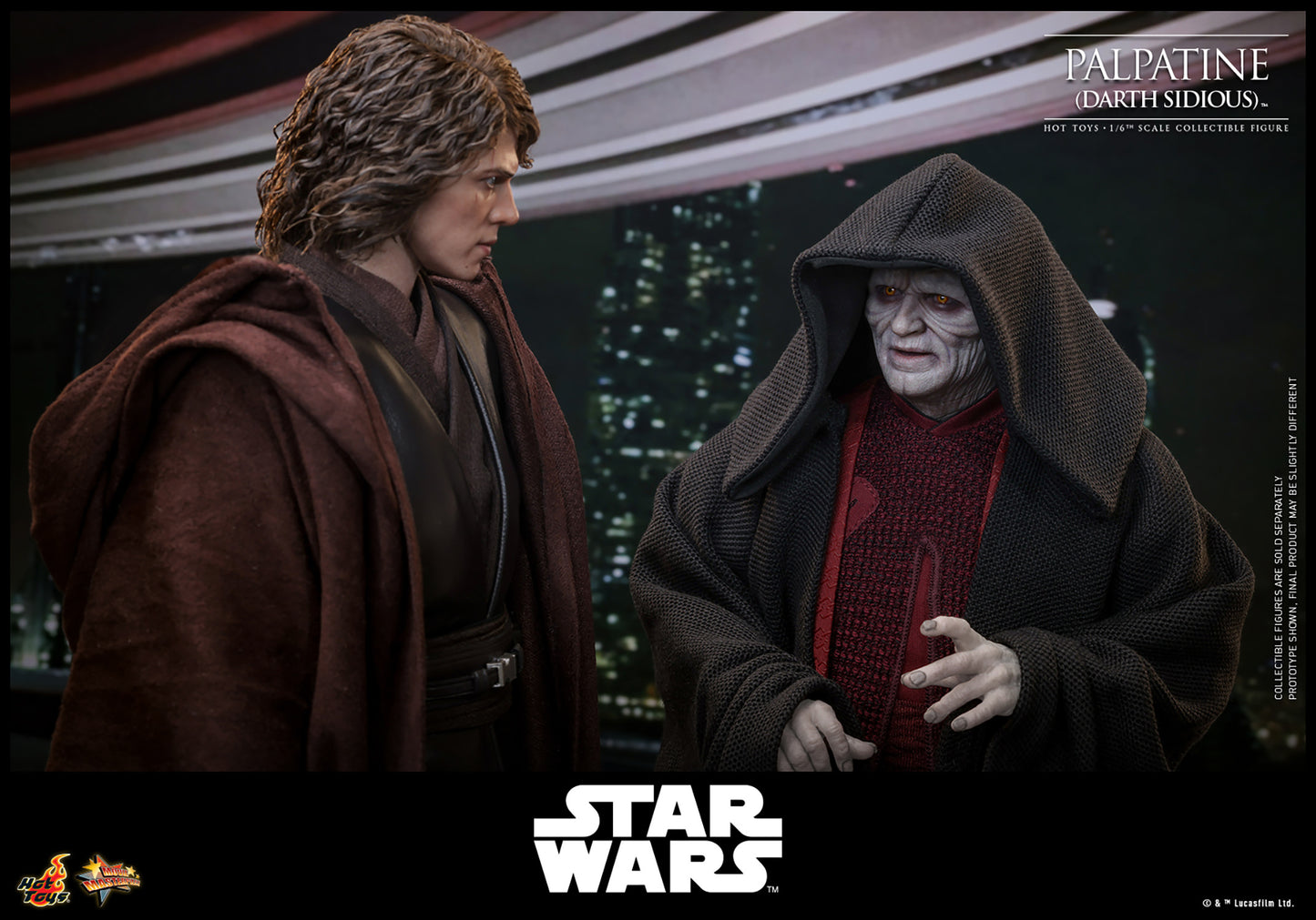 Pre-Order -  Star Wars: Revenge of the Sith MMS805 Palpatine (Darth Sidious) 1/6th Scale Collectible Figure