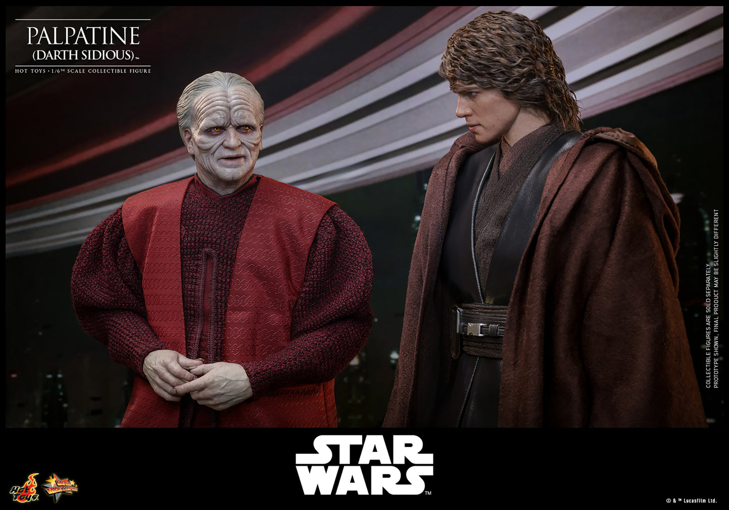 Pre-Order -  Star Wars: Revenge of the Sith MMS805 Palpatine (Darth Sidious) 1/6th Scale Collectible Figure
