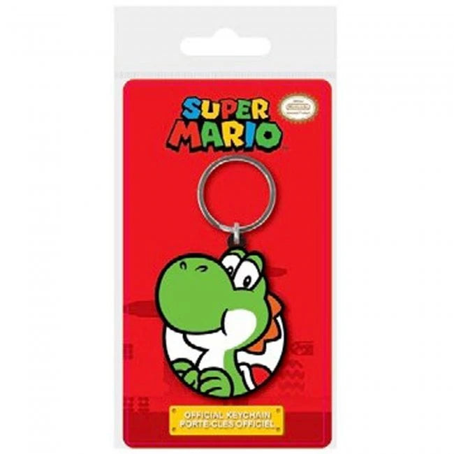 Super Mario Yoshi Soft PVC Keychain