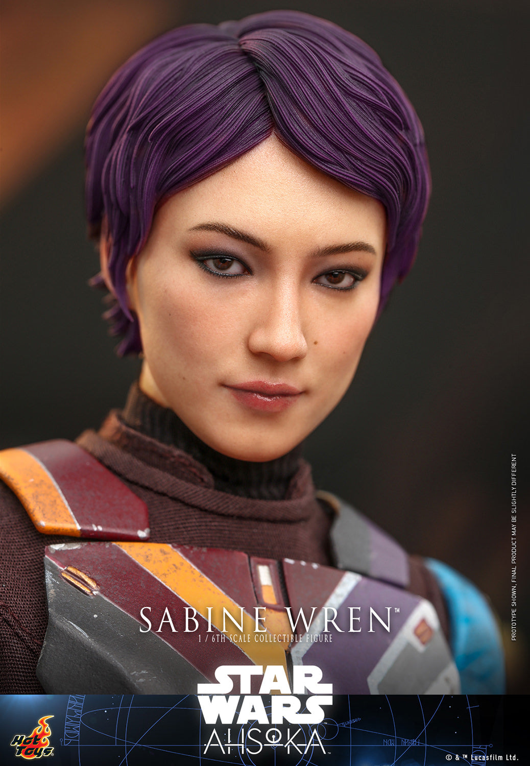 Star Wars: Star Wars: Ahsoka TMS111 Sabine Wren 1/6th Scale Collectible Figure