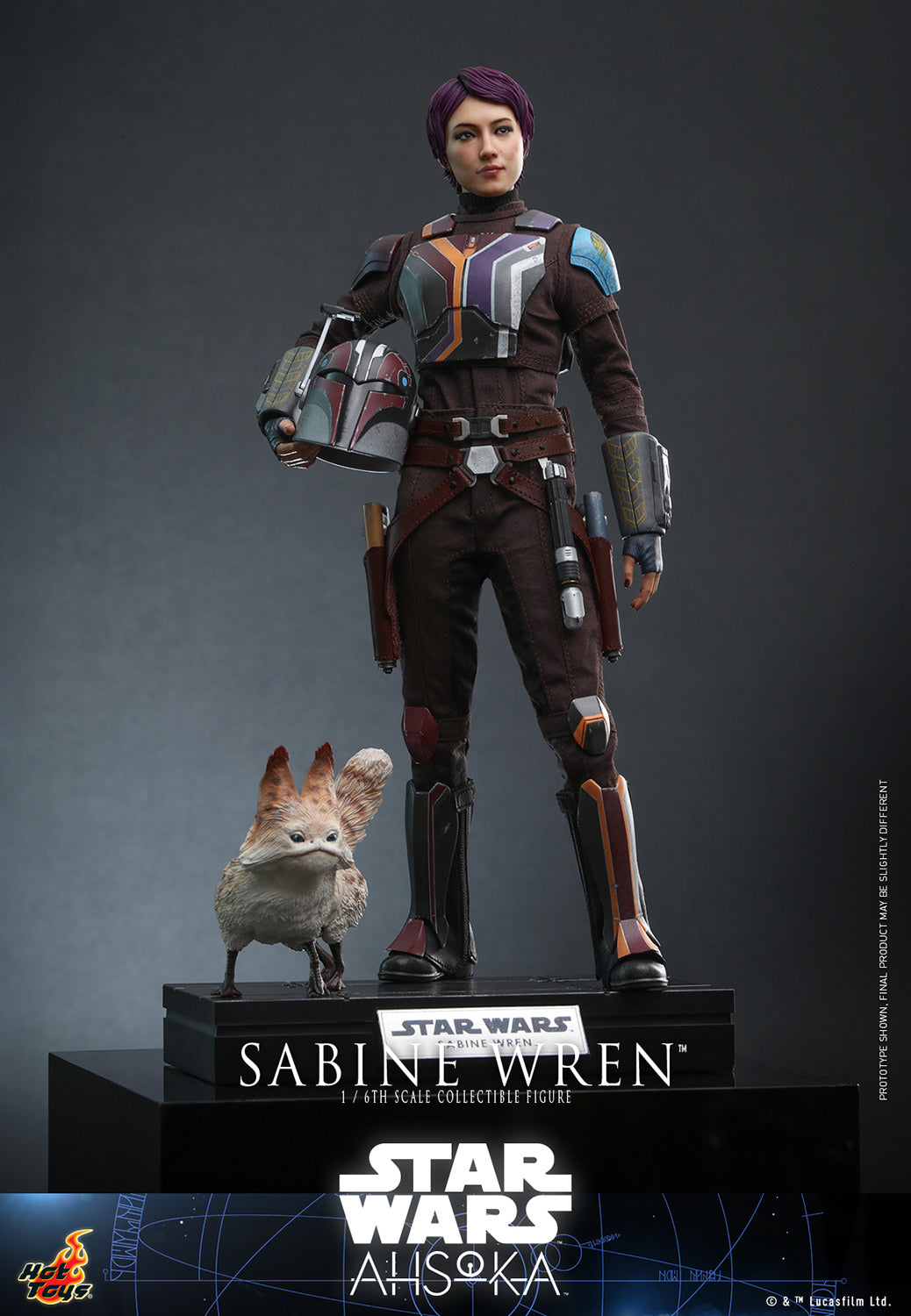Star Wars: Star Wars: Ahsoka TMS111 Sabine Wren 1/6th Scale Collectible Figure