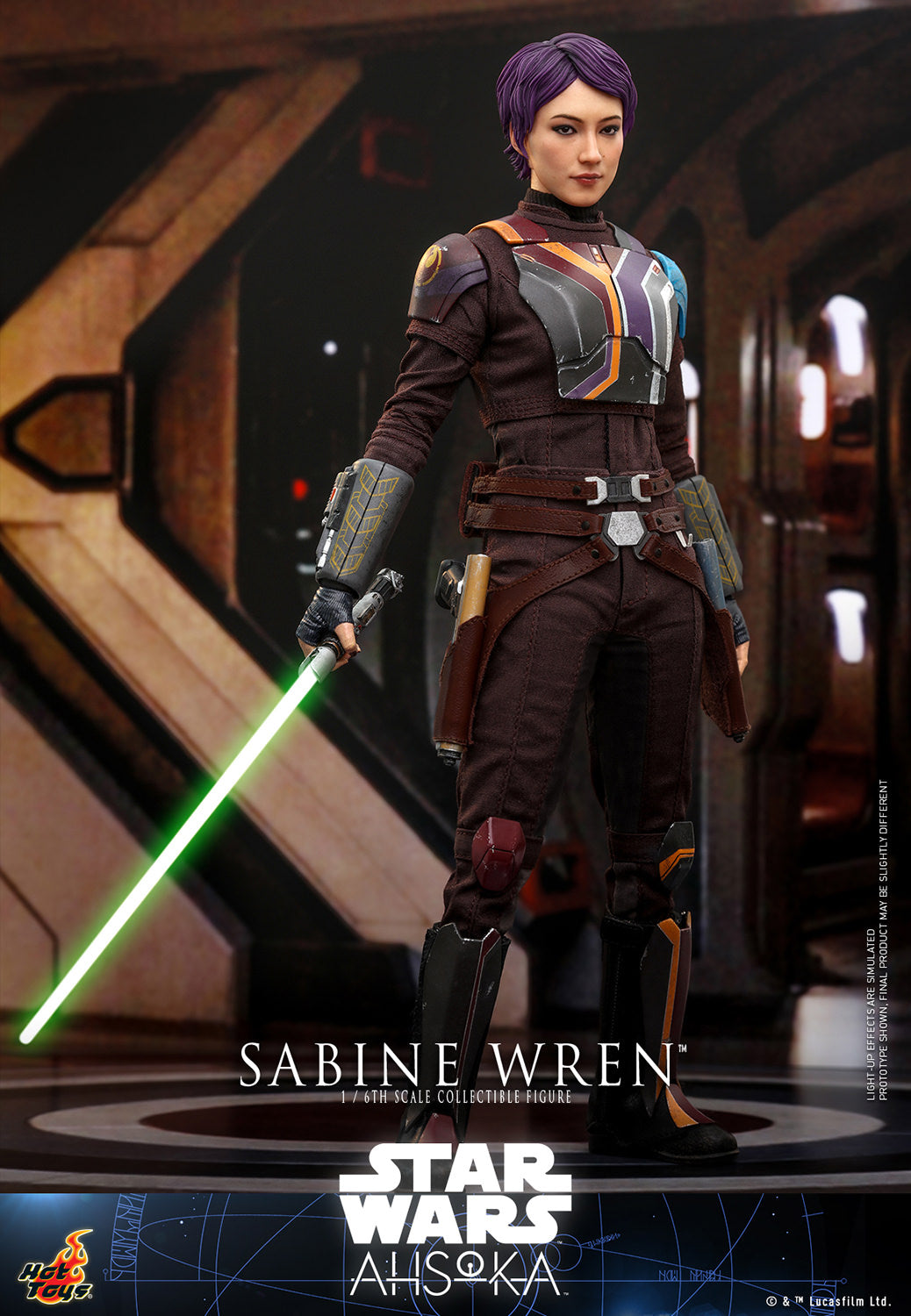 Star Wars: Star Wars: Ahsoka TMS111 Sabine Wren 1/6th Scale Collectible Figure