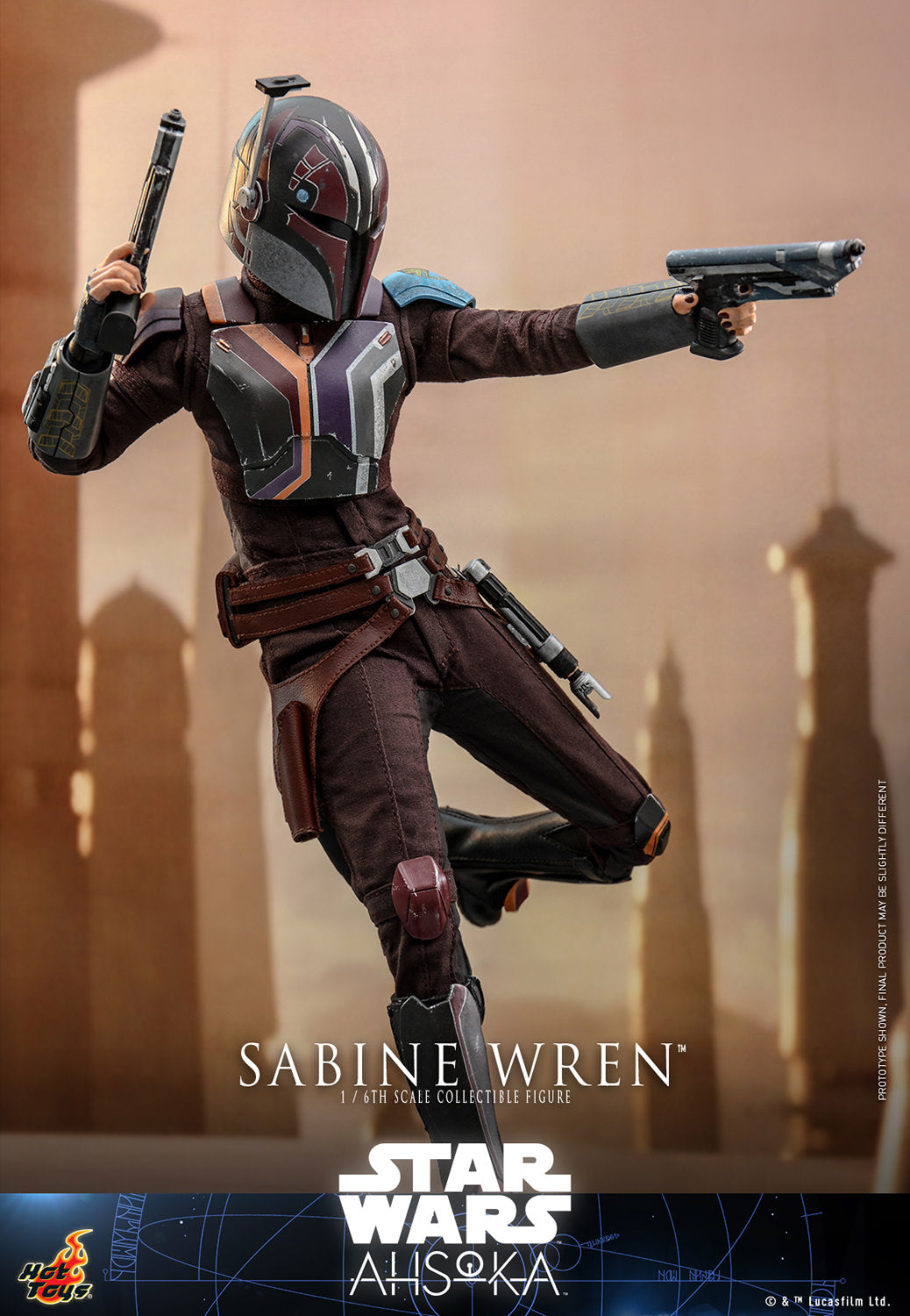 Star Wars: Star Wars: Ahsoka TMS111 Sabine Wren 1/6th Scale Collectible Figure