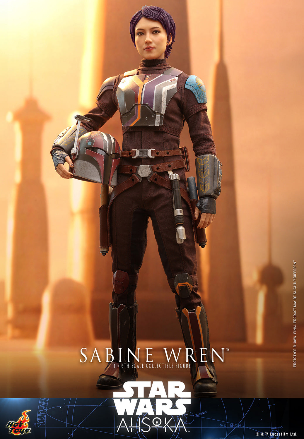 Star Wars: Star Wars: Ahsoka TMS111 Sabine Wren 1/6th Scale Collectible Figure