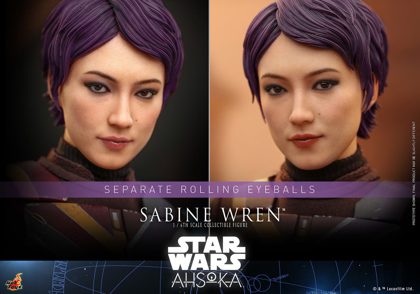Star Wars: Star Wars: Ahsoka TMS111 Sabine Wren 1/6th Scale Collectible Figure