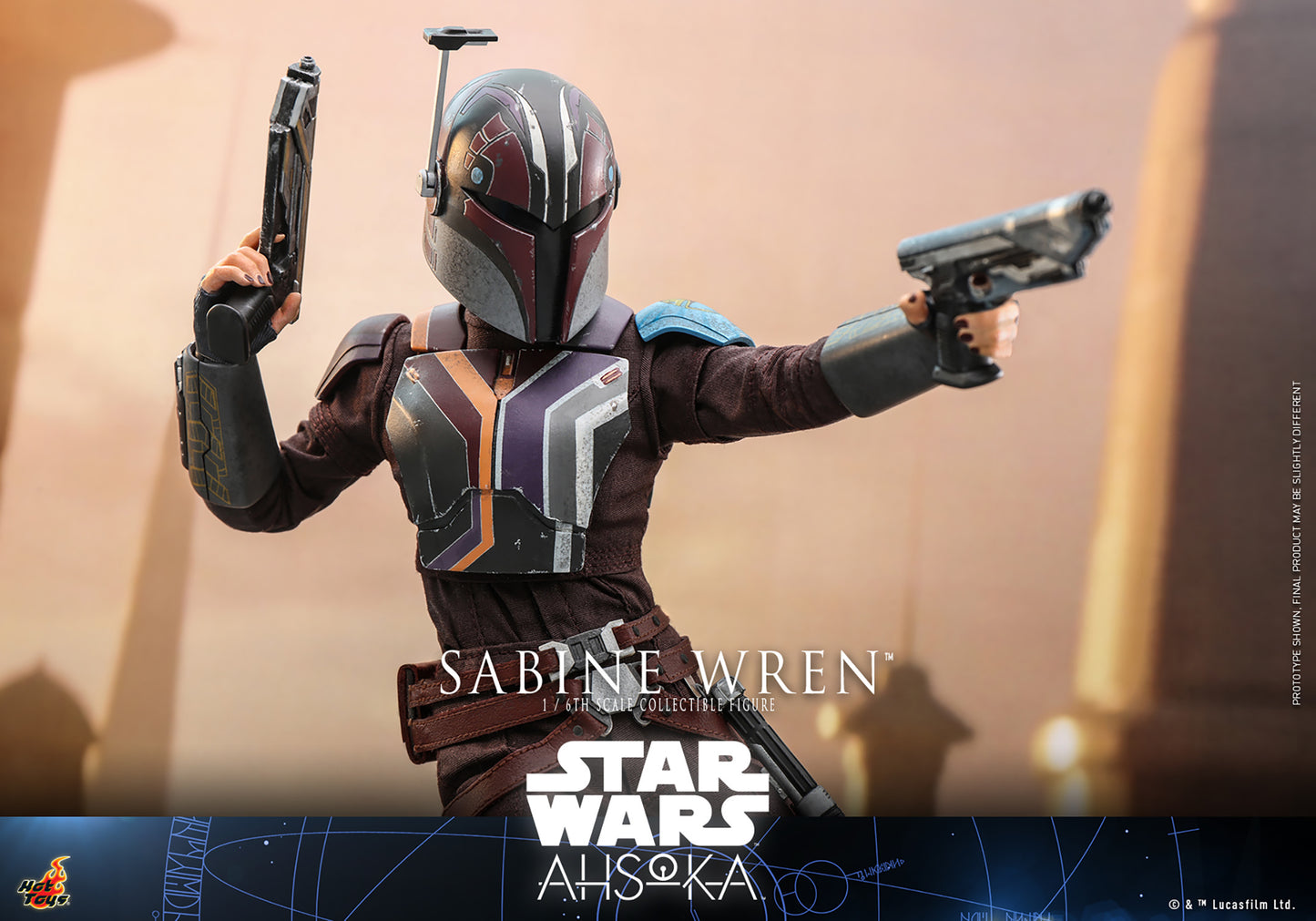 Star Wars: Star Wars: Ahsoka TMS111 Sabine Wren 1/6th Scale Collectible Figure