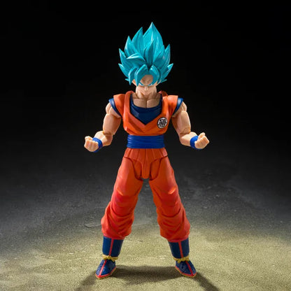 PRE-ORDER: Dragon Ball Super S.H.Figuarts Super Saiyan God Super Saiyan Goku (Blue Power Transcending Limits) Action Figure