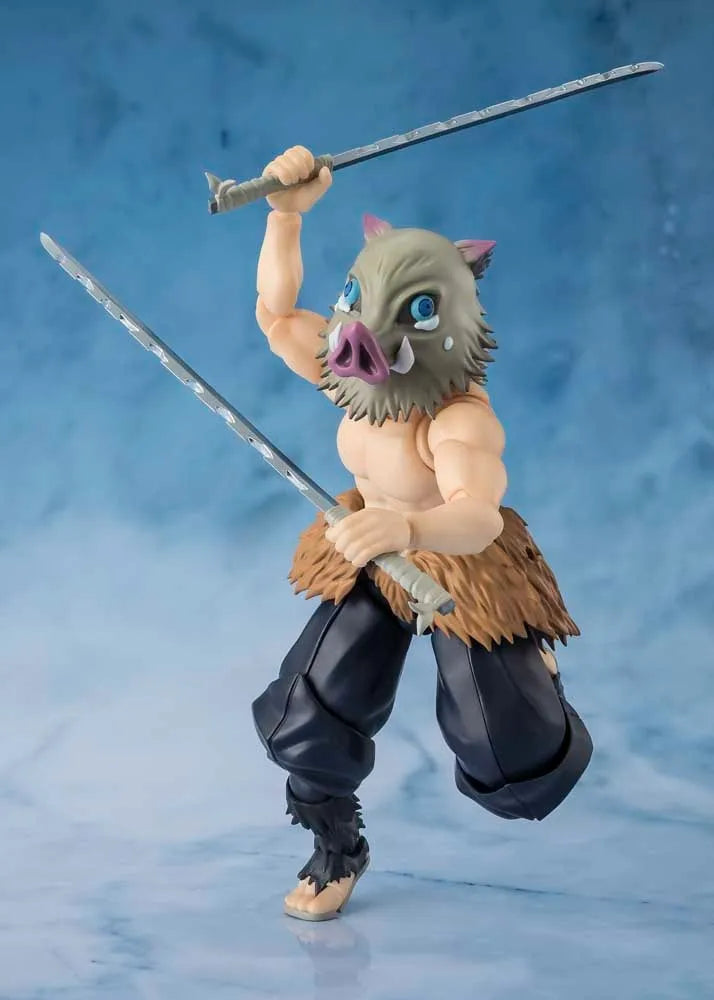 Pre-Order - Demon Slayer: Kimetsu no Yaiba S.H.Figuarts Inosuke Hashibiria Action Figure (Reissue)