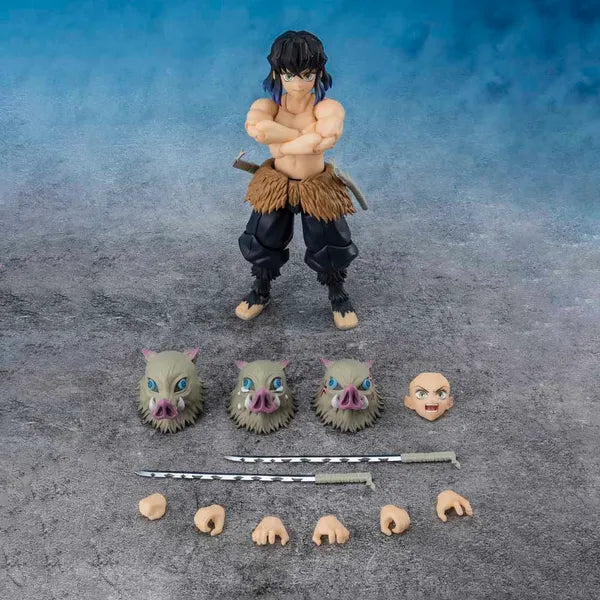Pre-Order - Demon Slayer: Kimetsu no Yaiba S.H.Figuarts Inosuke Hashibiria Action Figure (Reissue)