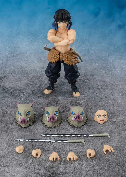 Pre-Order - Demon Slayer: Kimetsu no Yaiba S.H.Figuarts Inosuke Hashibiria Action Figure (Reissue)
