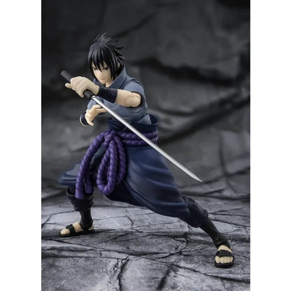 PRE-ORDER: Naruto: Shippuden S.H.Figuarts Sasuke Uchiha (Solidary Shinobi) Action Figure