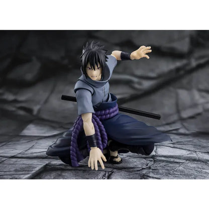 PRE-ORDER: Naruto: Shippuden S.H.Figuarts Sasuke Uchiha (Solidary Shinobi) Action Figure