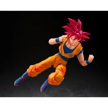 PRE-ORDER: Dragon Ball Super S.H.Figuarts Super Saiyan God Goku (God Aura) Action Figure