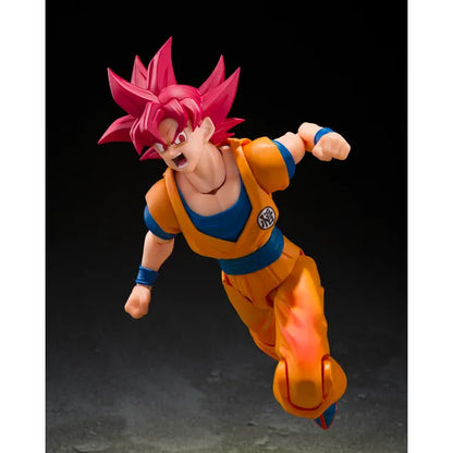 PRE-ORDER: Dragon Ball Super S.H.Figuarts Super Saiyan God Goku (God Aura) Action Figure