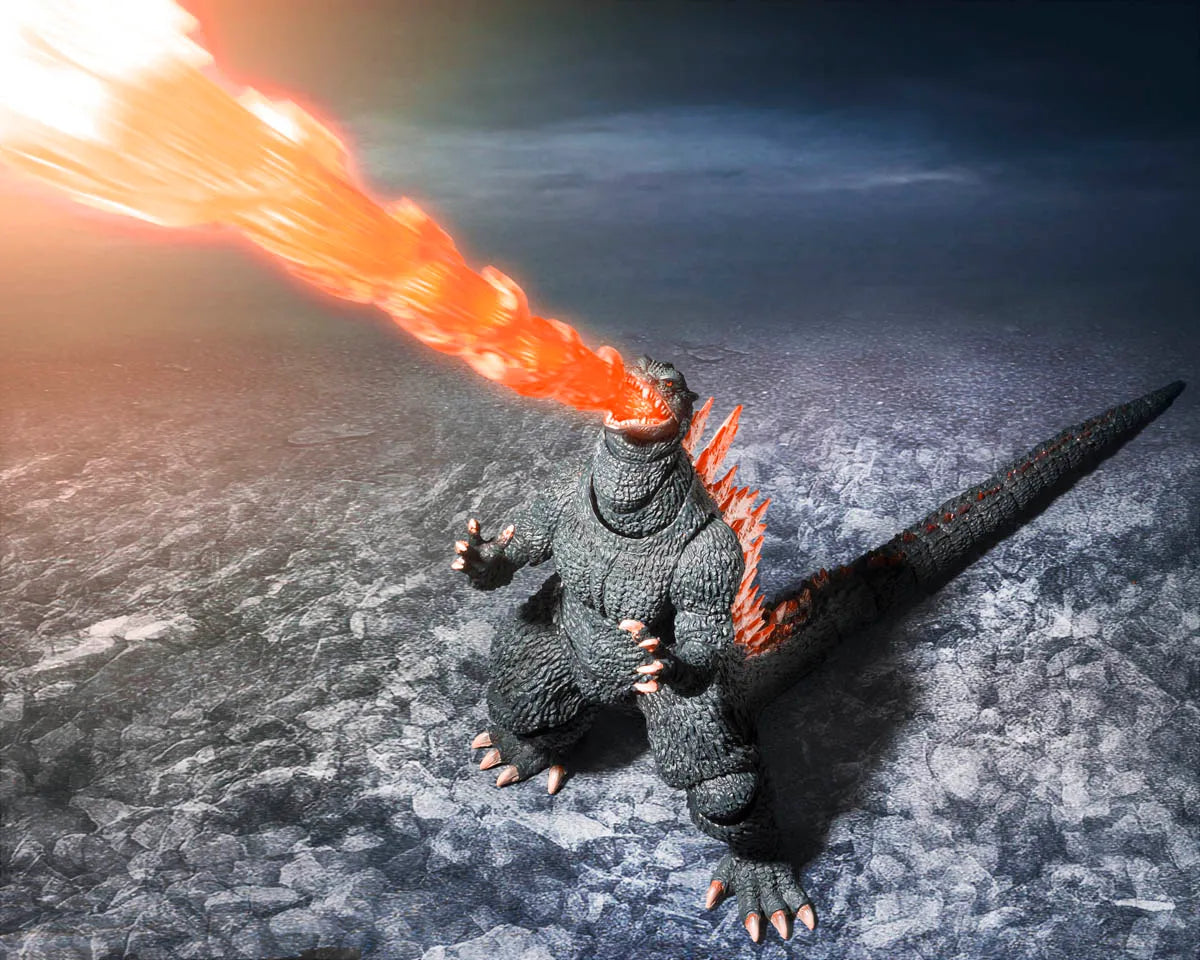 Pre-Order - Godzilla: Final Wars (2004) S.H.MonsterArts Godzilla (Heat Ray Ver. Vs. New Gotengo) Action Figure