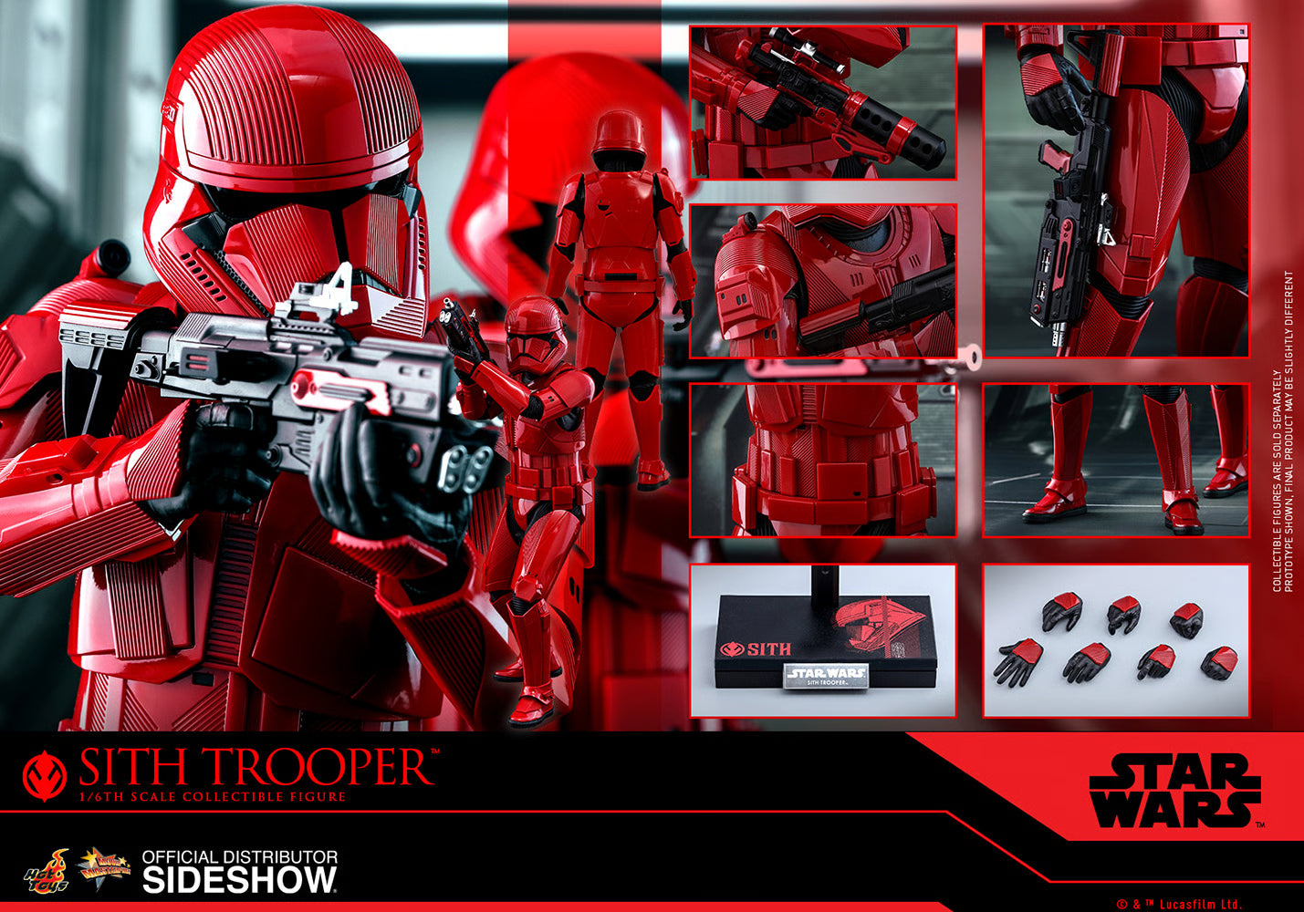 Star Wars: Sith Trooper (MMS544) 1/6th Scale Collectible Figure (Copy)