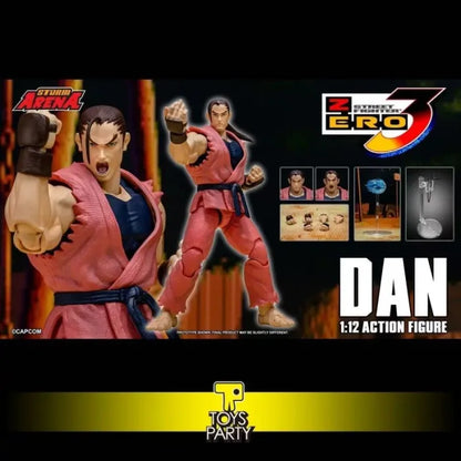 Street Fighter Zero 3 Storm Arena Dan 1/12 Scale Action Figure (Asia Packaging)