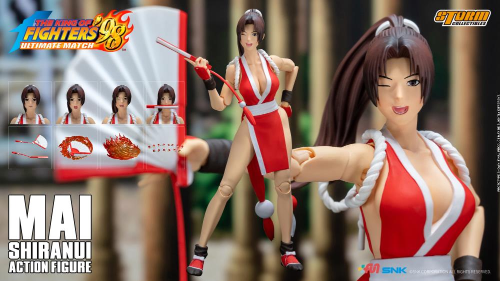 PRE-ORDER - The King of Fighters '98 Ultimate Match Mai Shiranui 1/12 –  TOYCO Collectibles