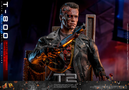 Pre-Order - Terminator 2: Judgement Day DX46 T-800 (Battle Damaged Version 2.0) 1/6th Scale Collectible Figure
