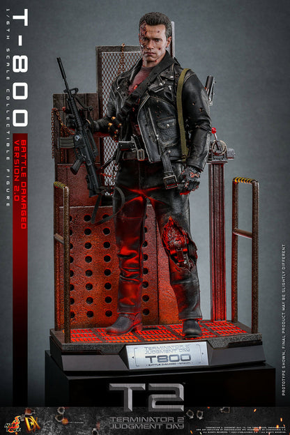 Pre-Order - Terminator 2: Judgement Day DX46 T-800 (Battle Damaged Version 2.0) 1/6th Scale Collectible Figure