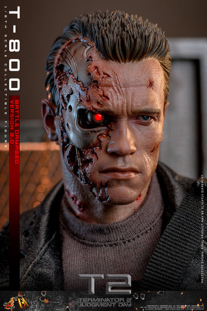 Pre-Order - Terminator 2: Judgement Day DX46 T-800 (Battle Damaged Version 2.0) 1/6th Scale Collectible Figure