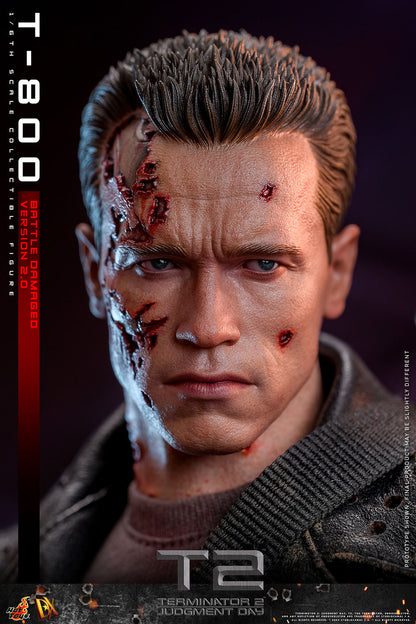 Pre-Order - Terminator 2: Judgement Day DX46 T-800 (Battle Damaged Version 2.0) 1/6th Scale Collectible Figure