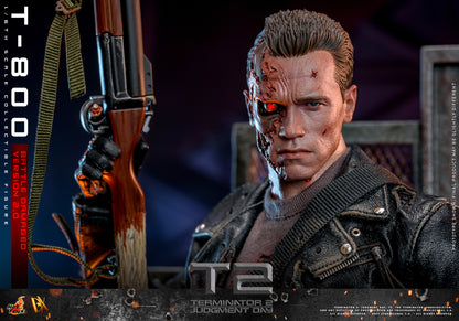 Pre-Order - Terminator 2: Judgement Day DX46 T-800 (Battle Damaged Version 2.0) 1/6th Scale Collectible Figure