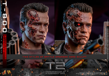 Pre-Order - Terminator 2: Judgement Day DX46 T-800 (Battle Damaged Version 2.0) 1/6th Scale Collectible Figure