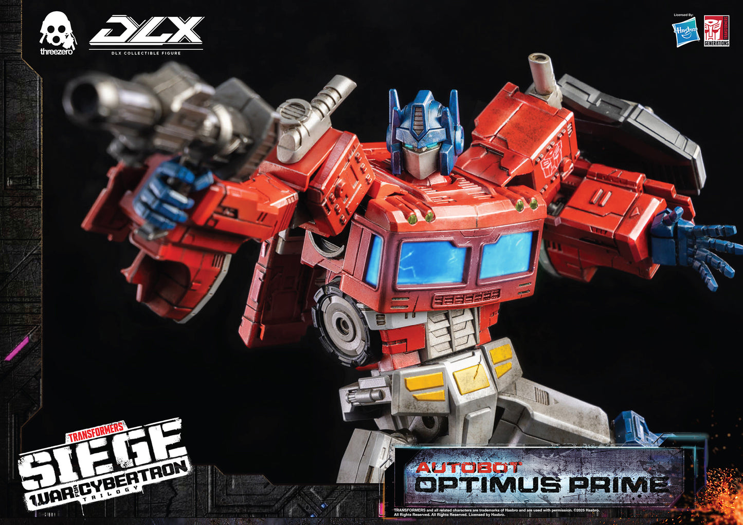 PRE-ORDER - Transformers:  War for Cybertron Trilogy DLX Optimus Prime - Reissue