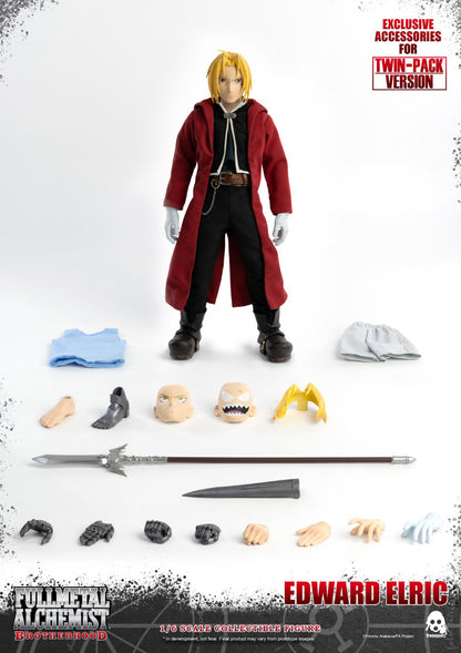 Fullmetal Alchemist: Brotherhood Alphonse & Edward Elric – 1/6 Scale Action Figure Twin-Pack