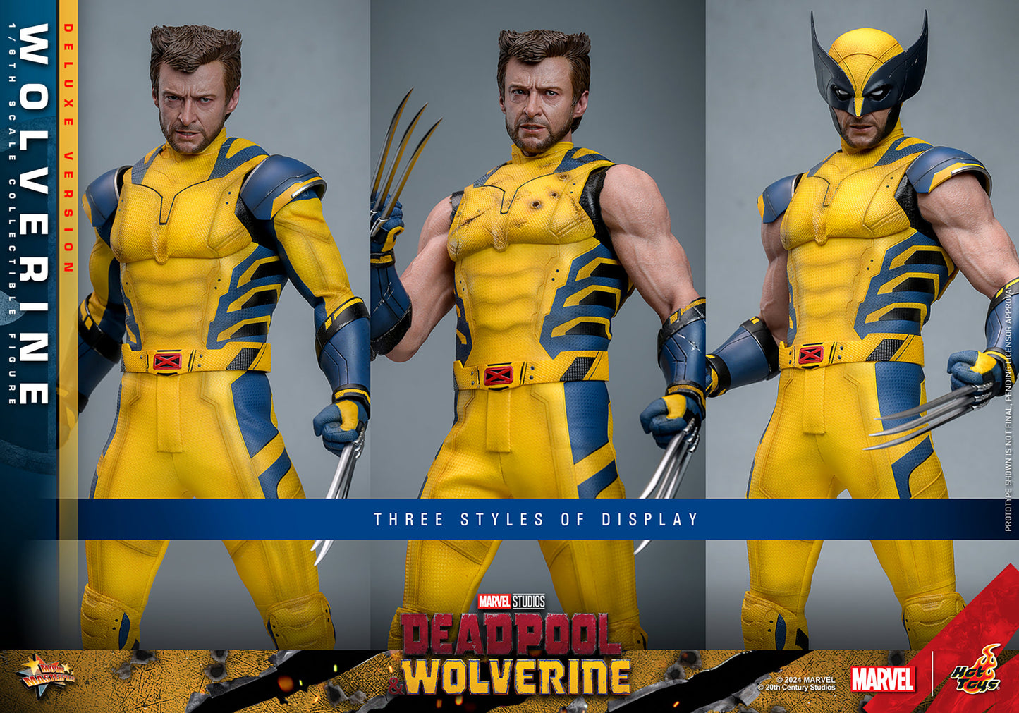 Pre-Order - Deadpool & Wolverine MMS754 Wolverine (Deluxe Ver.) 1/6th Scale Collectible Figure