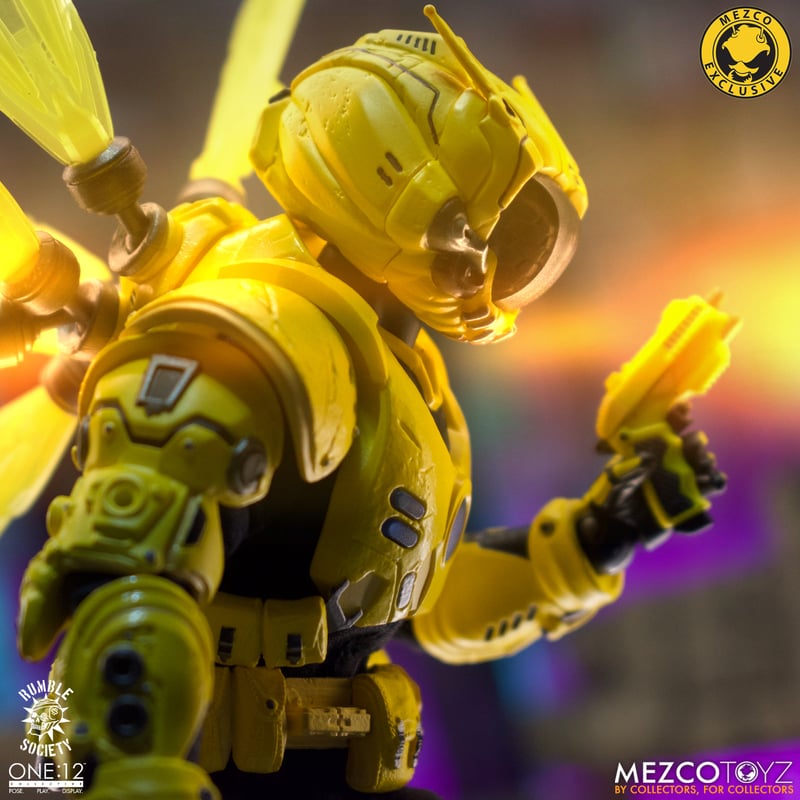 One:12 Mezco Rumble Society - Krig: Murder Hornet Exclusive