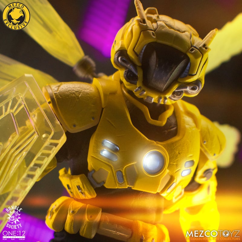 One:12 Mezco Rumble Society - Krig: Murder Hornet Exclusive