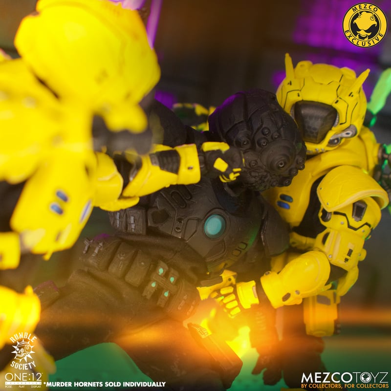 One:12 Mezco Rumble Society - Krig: Murder Hornet Exclusive
