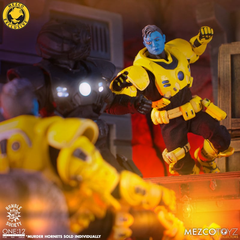 One:12 Mezco Rumble Society - Krig: Murder Hornet Exclusive