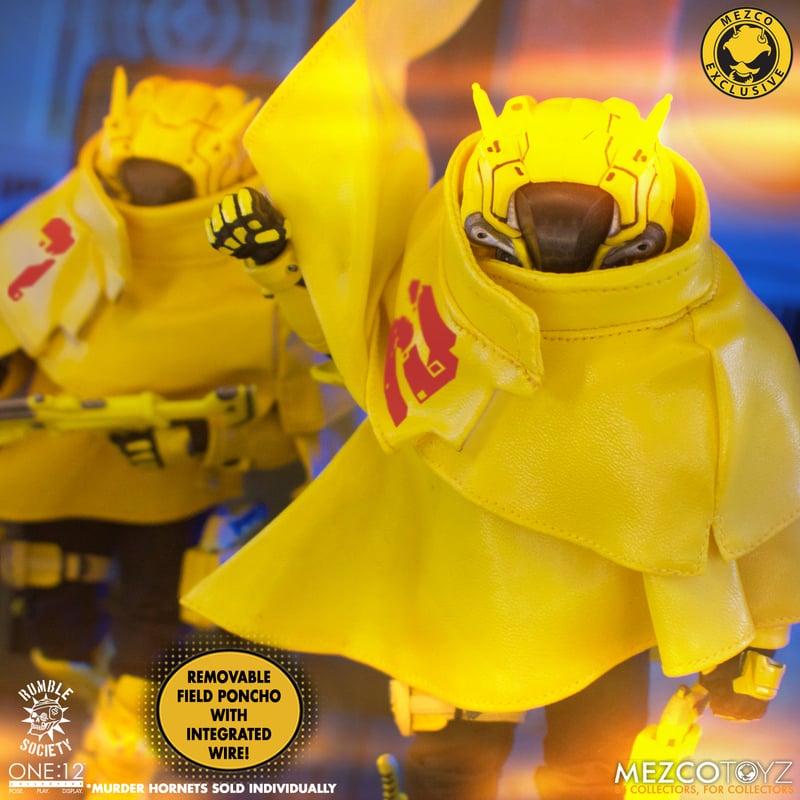 One:12 Mezco Rumble Society - Krig: Murder Hornet Exclusive