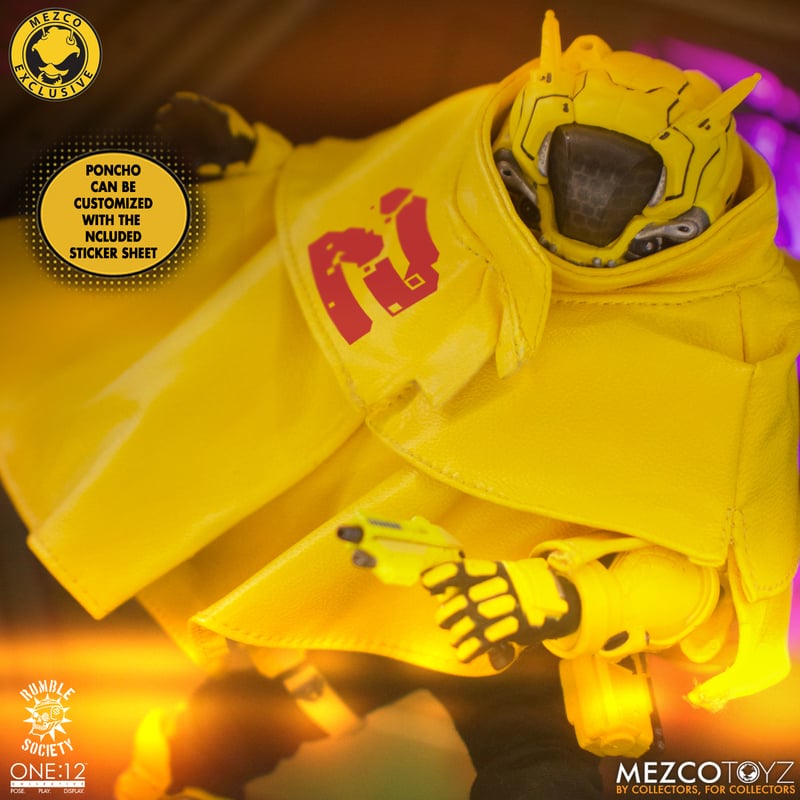 One:12 Mezco Rumble Society - Krig: Murder Hornet Exclusive
