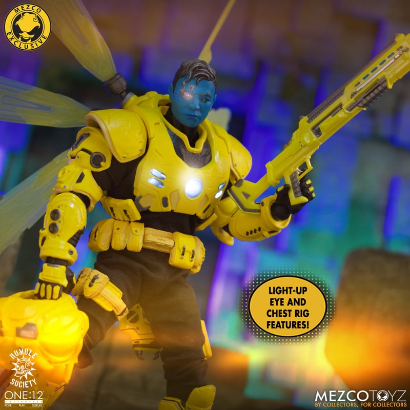 One:12 Mezco Rumble Society - Krig: Murder Hornet Exclusive