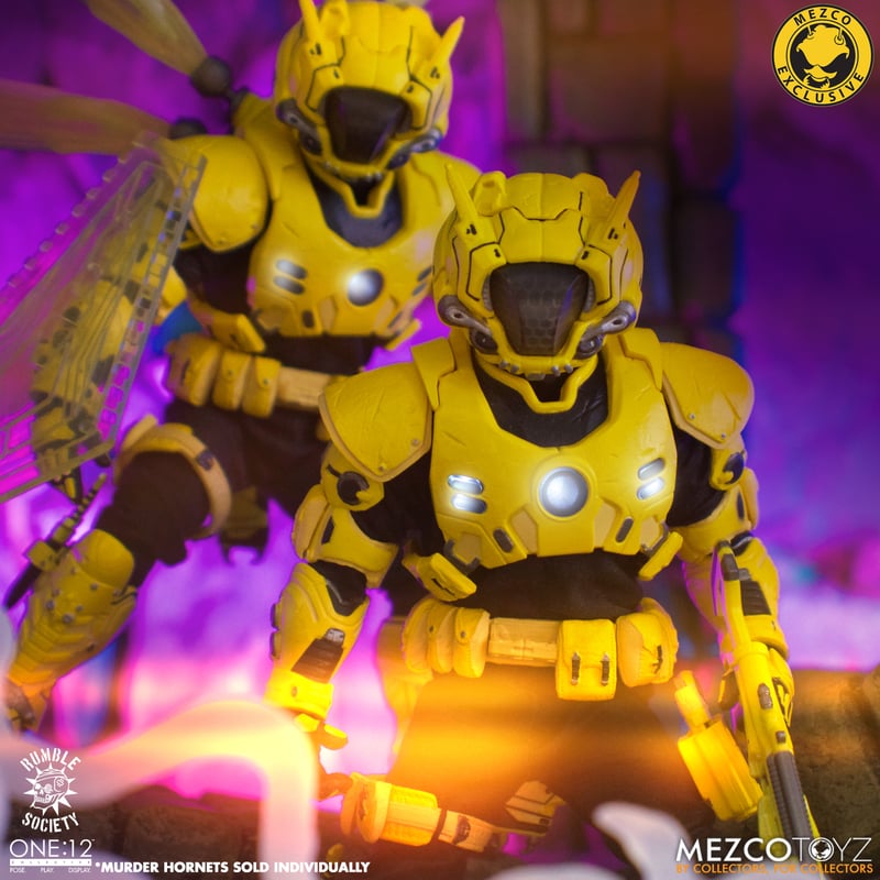 One:12 Mezco Rumble Society - Krig: Murder Hornet Exclusive