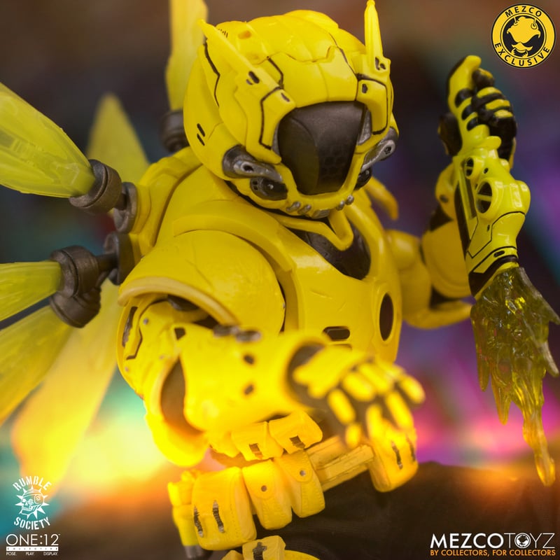 One:12 Mezco Rumble Society - Krig: Murder Hornet Exclusive