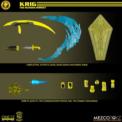 One:12 Mezco Rumble Society - Krig: Murder Hornet Exclusive