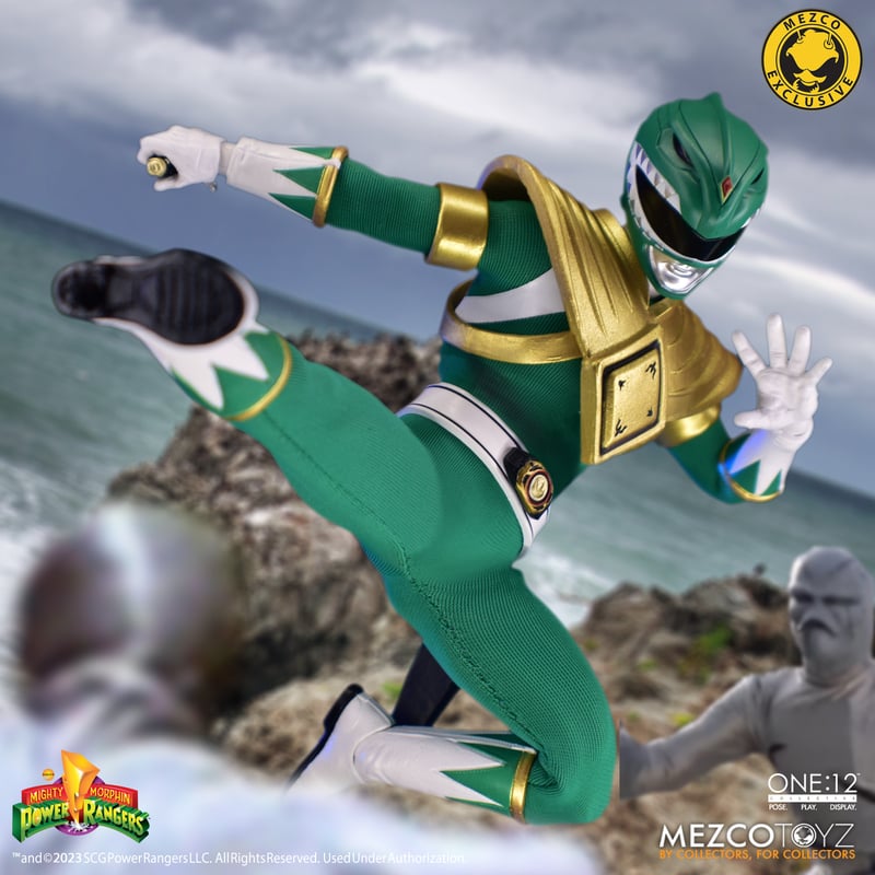 One:12 Mezco Mighty Morphin Power Rangers: Green Ranger SDCC Exclusive 2023